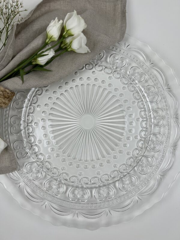 Teller Geschirr Set - Transparent