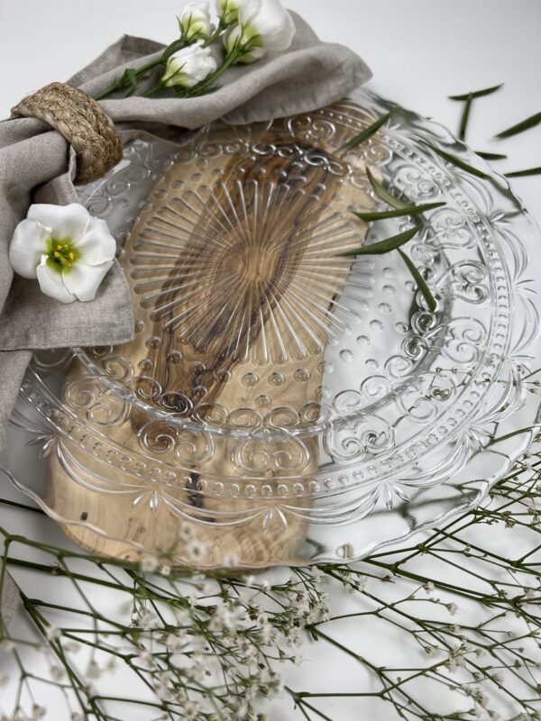 Teller Geschirr Set - Transparent - Image 2
