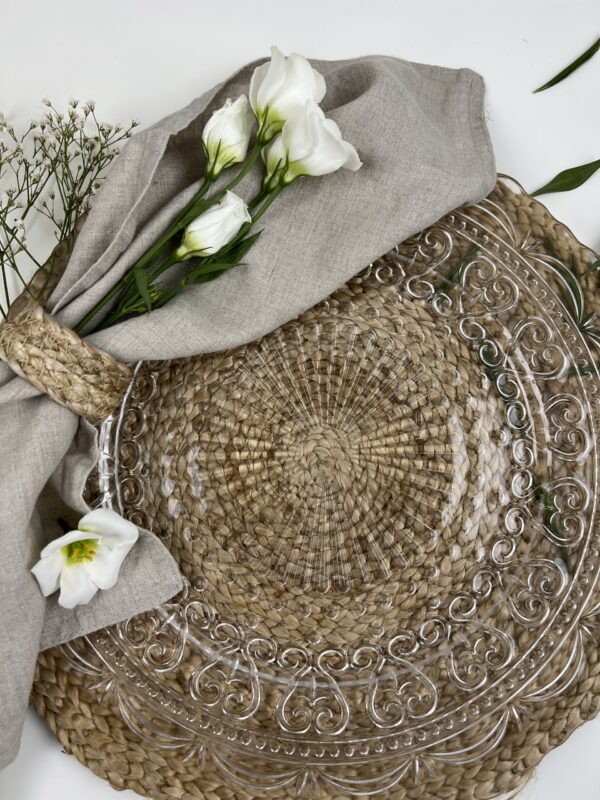 Teller Geschirr Set - Transparent - Image 3